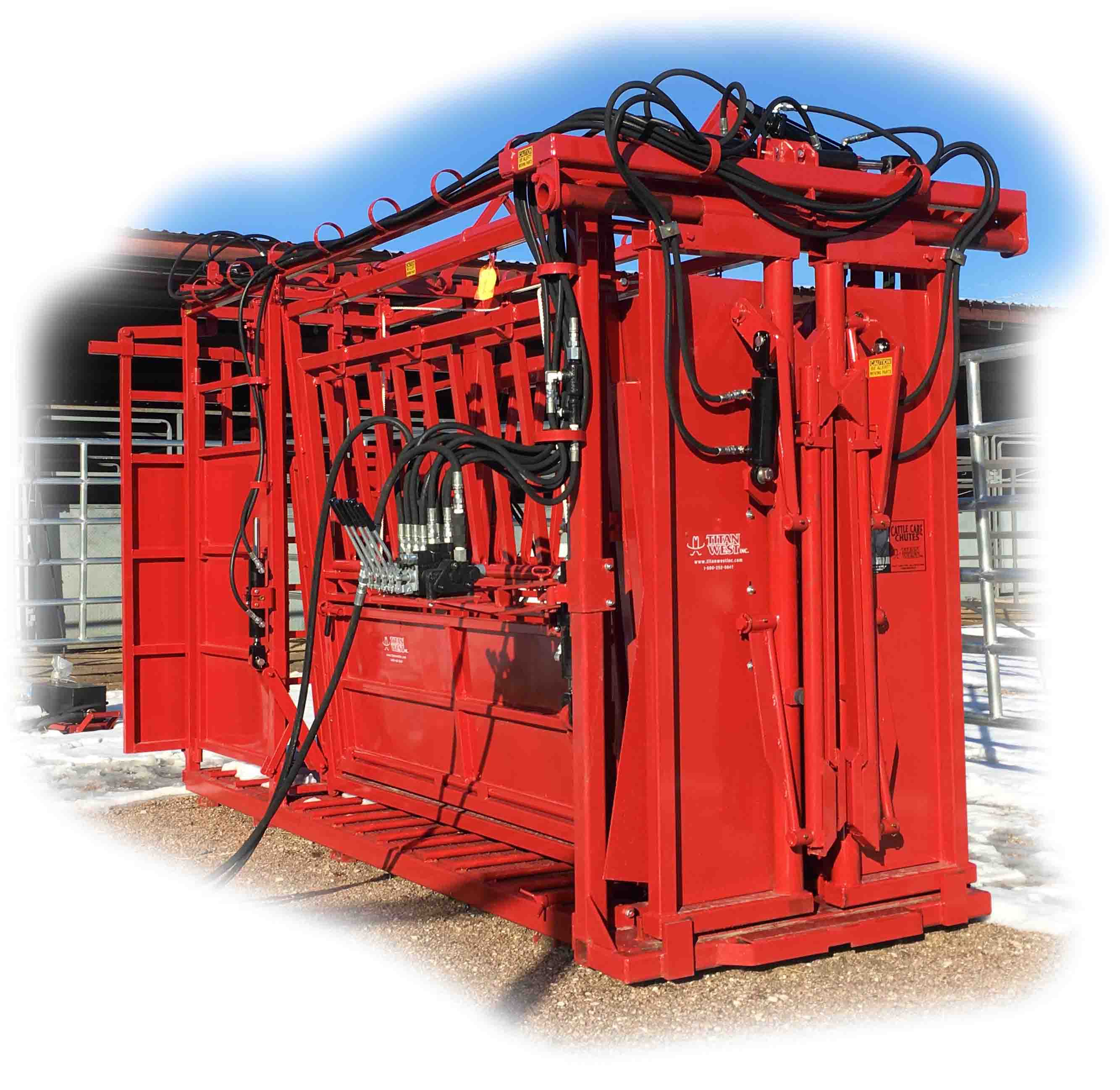 Titan Cattle Care Hyd Chute